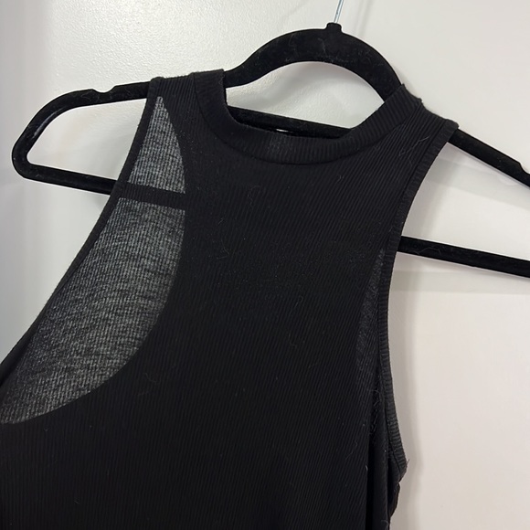 High neck black tank, size small - Picture 2 of 2